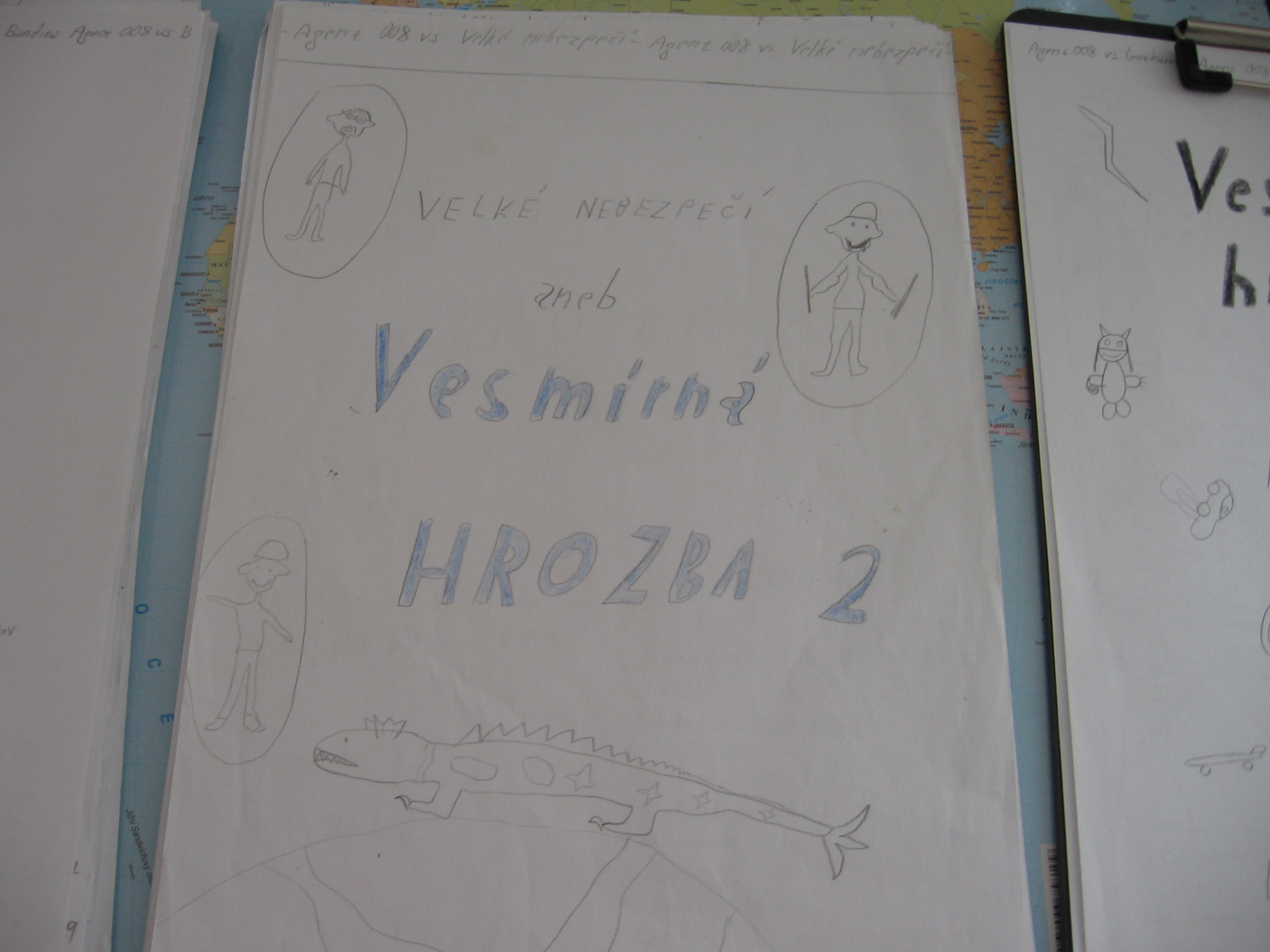 2. díl Vesmírné Hrozby s podnázvem Velké nebezpečí