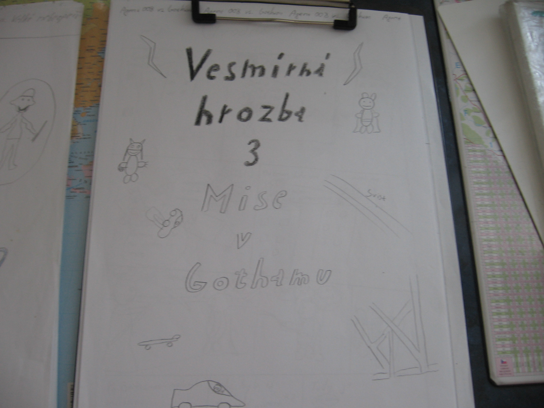 3. díl Vesmírné Hrozby s podnázvem Mise v Gothamu